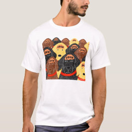 Camiseta todos os cérebros de cães são quase o mesmo - Step