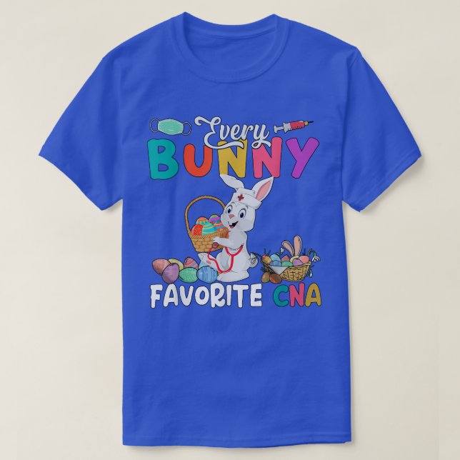 Camiseta Todos os Coelhinhos Favoritos do Felz pascoa da CN (Frente do Design)