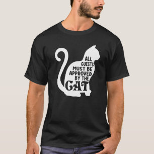 Camiseta Todos Os Convidados Devem Obter Um Gato Engraçado