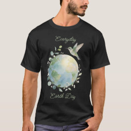 Camiseta Todos os Dias Dia da Terra Beija-flor