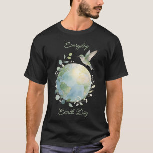 Camiseta Todos os Dias Dia da Terra Beija-flor