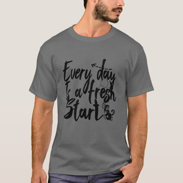 Camiseta Todos Os Dias É Um Novo Começo (Frente)