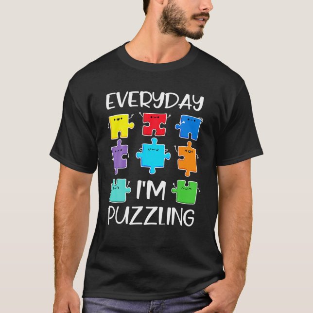 Camiseta Todos os dias eu estou atrapalhando o autismo cons (Frente)