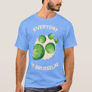 Camiseta Todos os dias eu sou Bruxelas Curiosa Couve-de-Bru