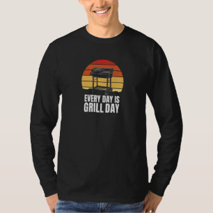 Camiseta Todos Os Dias, Grelha De Grill Day Gelado