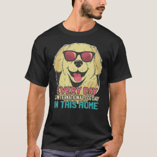 Camiseta Todos Os Dias O Ouro Do Dia Internacional Do Cacho