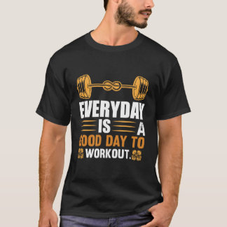 Camiseta Todos Os Dias São Bons Para Malhar