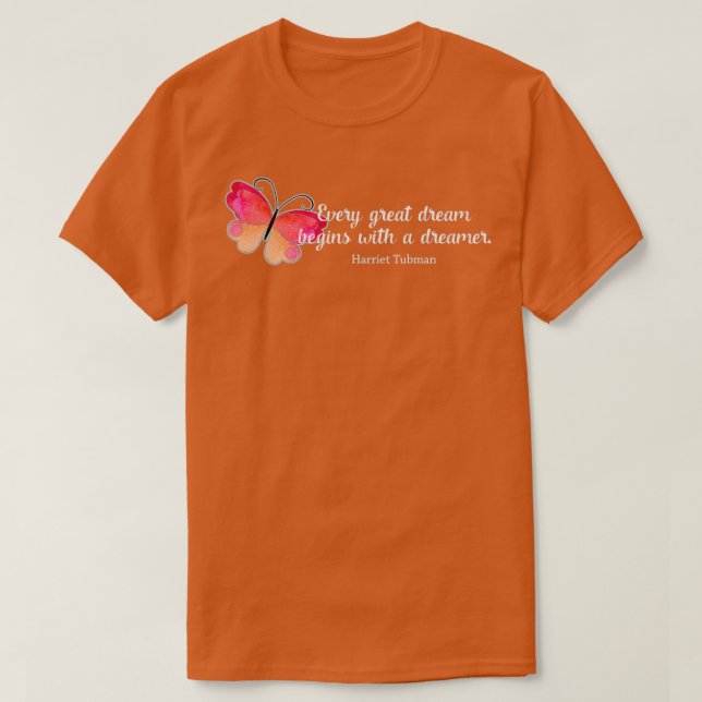 Camiseta Todos os Excelentes Sonham com História Negra (Frente do Design)