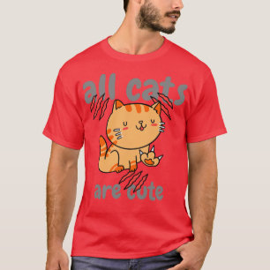 Camiseta Todos os gatos são bonitos