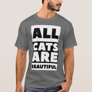 Camiseta Todos os gatos são lindos 4