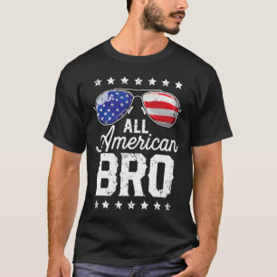 Camiseta Todos Os Homens Americanos Em 4 De Julho Matando S