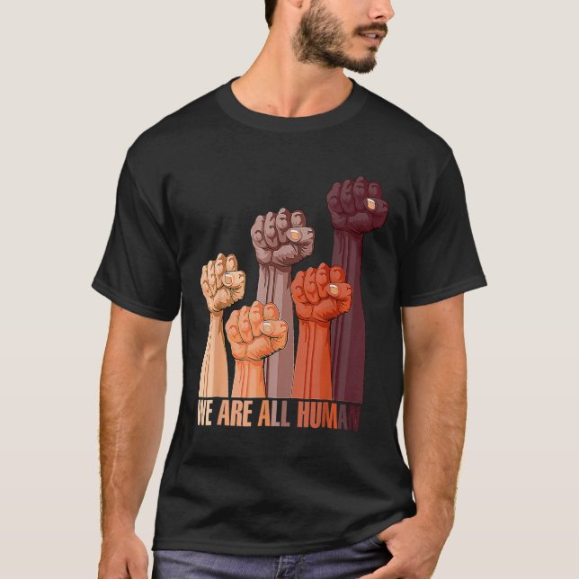 Camiseta Todos os Homens da História Negra Orgulham África  (Frente)