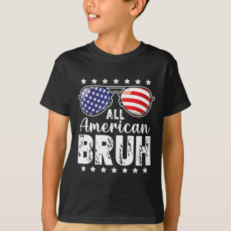 Camiseta Todos Os Homens Patrióticos do Bruh 4 De Julho