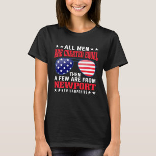 Camiseta Todos os Homens São Criados Iguais Newport New Ham