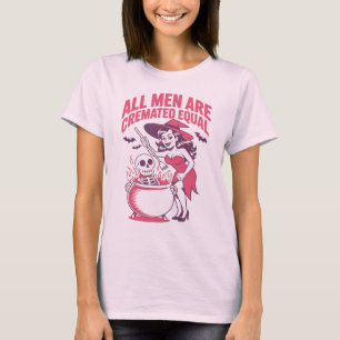 Camiseta Todos Os Homens São Iguais, Pin-Up Witch Halloween