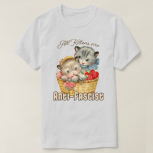 Camiseta Todos os Kittens são Anti-Fascistas