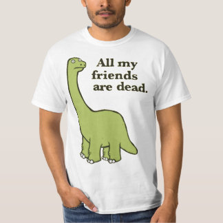 Camiseta Todos os meus amigos são Morto Dinossauro Essencia