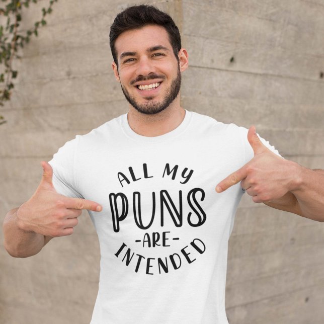 Camiseta Todos Os Meus Peitos São Destinados (intended puns shirt)