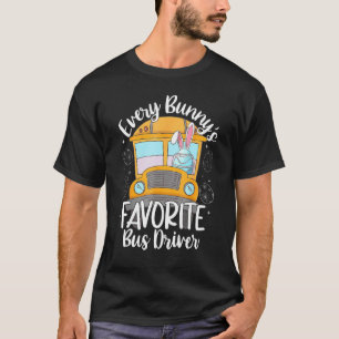 Camiseta Todos os motoristas favoritos do ônibus escolar Fe