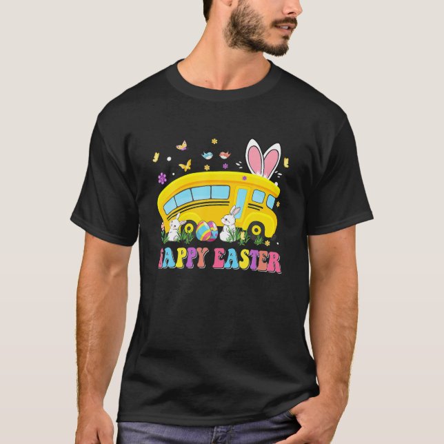 Camiseta Todos os motoristas favoritos do ônibus escolar Fe (Frente)