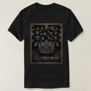 Camiseta Todos os Olhos em Mim Coroa Gráfica   Moda Urbana 