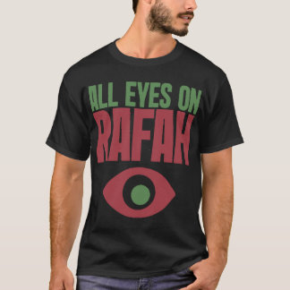 Camiseta Todos os Olhos em Rafah (Palestina Livre)