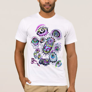 Camiseta Todos Os Olhos Em Você Colorido Art M13 T-Shirt