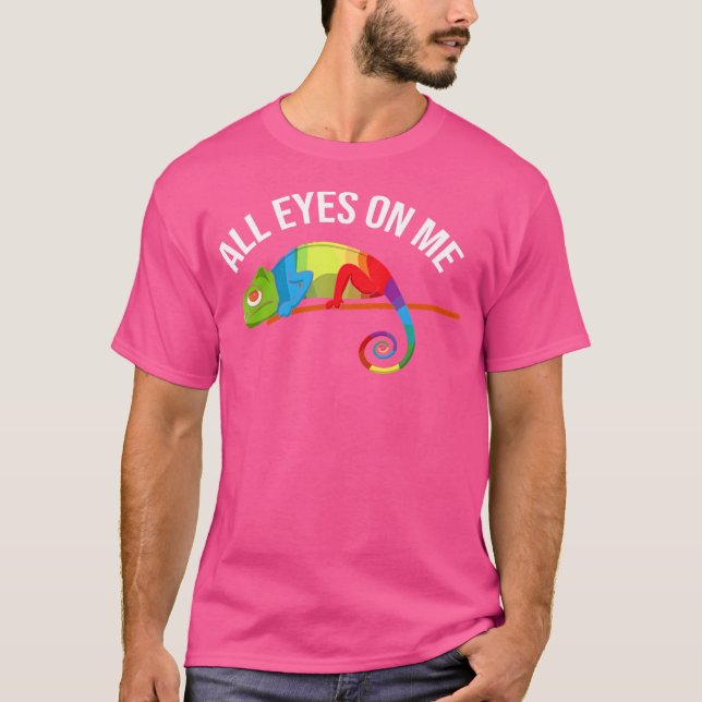 Camiseta Todos Os Olhos No Meu Camaleão (Frente)