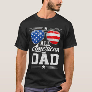 Camiseta Todos Os Pais Americanos 4 De Julho De Dia de os p