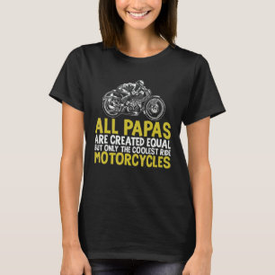 Camiseta Todos Os Papas São Criados Iguais Ao Motoc De Carr