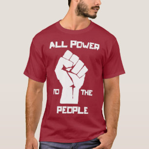 Camiseta TODOS OS PODERES AO PARTIDO Panteras PESSOAS