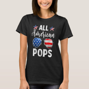 Camiseta Todos Os Pop Americanos Que Correspondem À Família