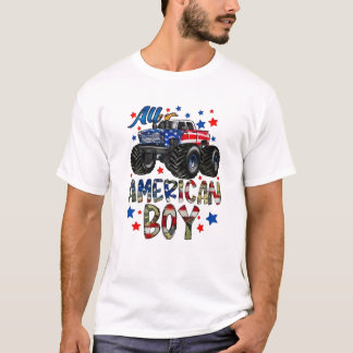 Camiseta Todos os Rapazes Americanos 4 de Julho 