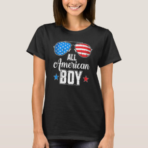Camiseta Todos Os Rapazes Americanos Sinalizam Óculos De So