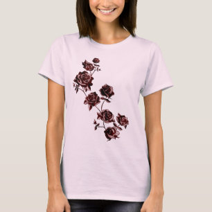 Camiseta Todos os rosas bonito