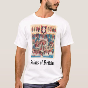 Camiseta Todos os santos de Grâ Bretanha, santos de Grâ