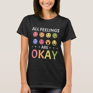 Camiseta Todos Os Sentimentos São Ok Conselheiro De Saúde M