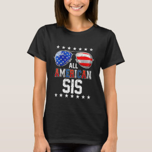 Camiseta Todos Os Sis Americanos Sinalizadores Para Corresp