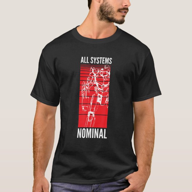 Camiseta Todos os Sistemas Centurião Nominal (Frente)