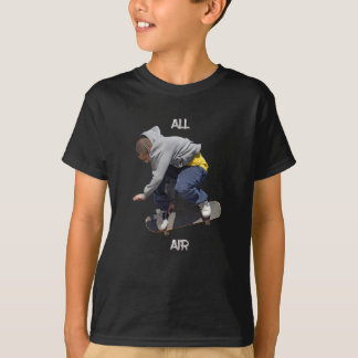 Camiseta Todos os T-Shirt de Skateboard de Ar