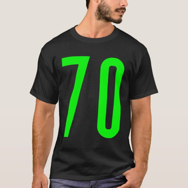 Camiseta Todos os Ventiladores Esportivos Favoritos Número  (Frente)