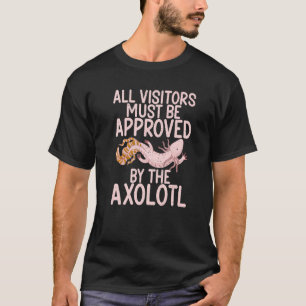 Camiseta Todos os Visitantes devem ser aprovados pelo Axolo