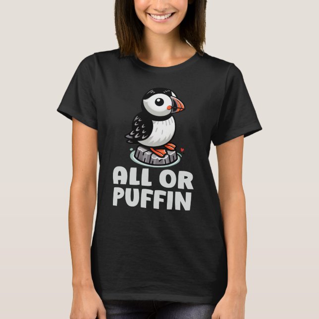 Camiseta Todos Ou Puffin (Frente)