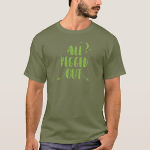 Camiseta Todos Pegados Amar Aterrando Dormindo Lá Fora