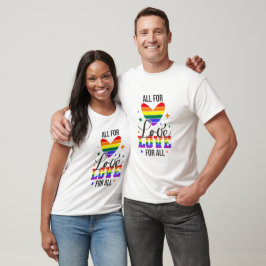 Camiseta Todos Pelo Amor Para Todos