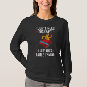 Camiseta Todos Podem Tocar Pino Ninja De Tênis Ping De Mesa