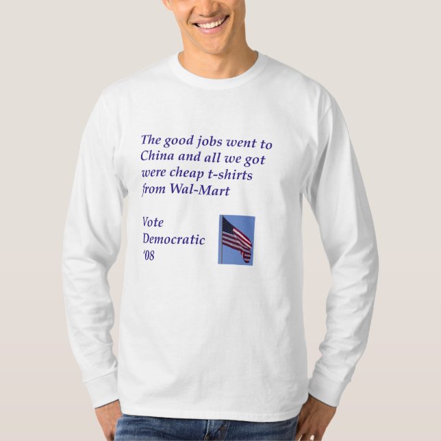 Camiseta Todos que eu obtive eram t-shirt baratos (Frente)