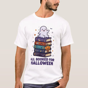 Camiseta Todos Reservados para Livros de Leitura de Fantasm