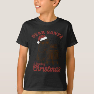 Camiseta Todos Reservados Para O Natal Engraçado Livro De G