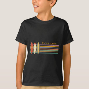 Camiseta Todos Santos Surf Ja Califórnia Sul Surfando Méxic
